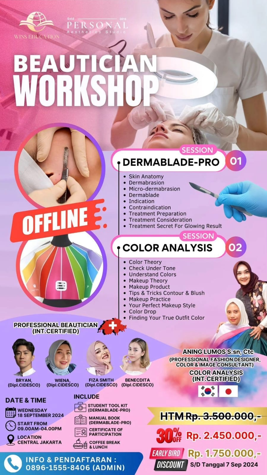 BEAUTICIAN WORKSHOP